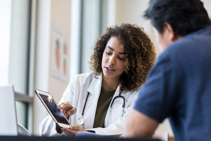 Doctor Discussing